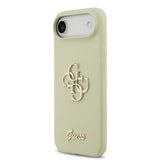 Apple iPhone 17 Air Kılıf Guess Orjinal Lisanslı Grained Yazı Logolu Kapak