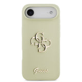 Apple iPhone 17 Air Kılıf Guess Orjinal Lisanslı Grained Yazı Logolu Kapak
