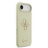 Apple iPhone 17 Air Kılıf Guess Orjinal Lisanslı Grained Yazı Logolu Kapak