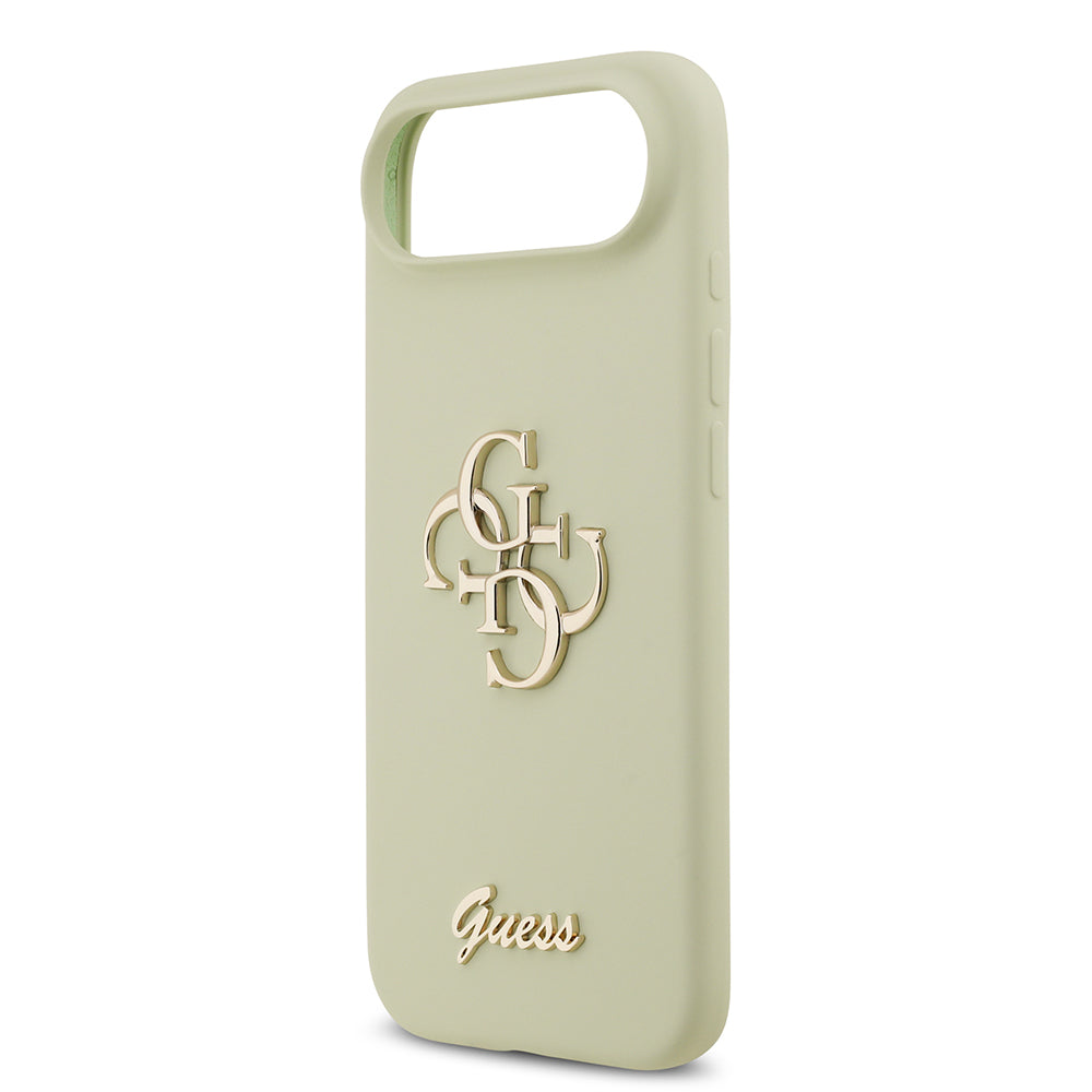 Apple iPhone 17 Air Kılıf Guess Orjinal Lisanslı Grained Yazı Logolu Kapak