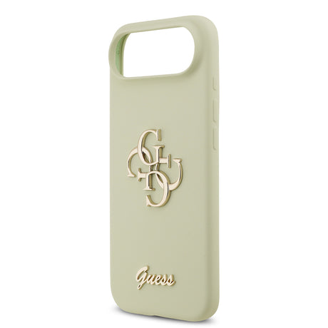 Apple iPhone 17 Air Kılıf Guess Orjinal Lisanslı Grained Yazı Logolu Kapak