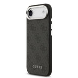 Apple iPhone 17 Air Kılıf Guess Orjinal Lisanslı M-safe Şarj Özellikli 4G Klasik Yazı Logolu Kapak
