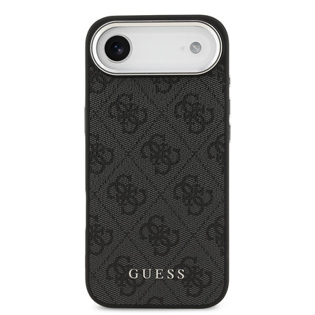 Apple iPhone 17 Air Kılıf Guess Orjinal Lisanslı M-safe Şarj Özellikli 4G Klasik Yazı Logolu Kapak