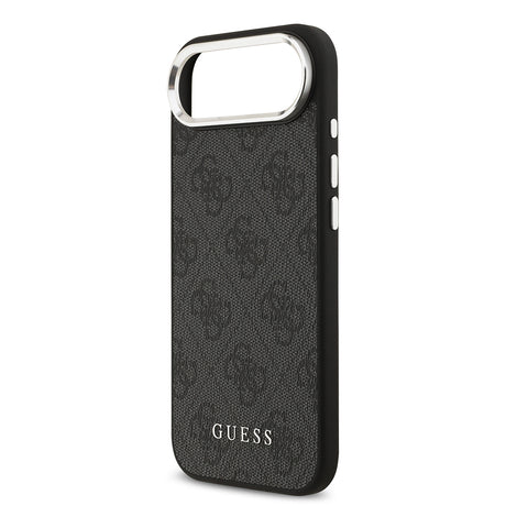Apple iPhone 17 Air Kılıf Guess Orjinal Lisanslı M-safe Şarj Özellikli 4G Klasik Yazı Logolu Kapak