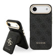 Apple iPhone 17 Air Kılıf Guess Orjinal Lisanslı M-safe Şarj Özellikli 4G Metal Büyük Logolu Kartlıklı Kapak