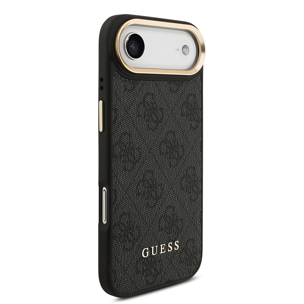 Apple iPhone 17 Air Kılıf Guess Orjinal Lisanslı M-safe Şarj Özellikli Askılı ve 4G Logo Kartlıklı Kapak