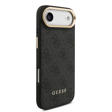 Apple iPhone 17 Air Kılıf Guess Orjinal Lisanslı M-safe Şarj Özellikli Askılı ve 4G Logo Kartlıklı Kapak