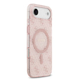 Apple iPhone 17 Air Kılıf Guess Orjinal Lisanslı M-safe Şarj Özellikli IML Baskılı Klasik Logolu 4G Desenli Kapak