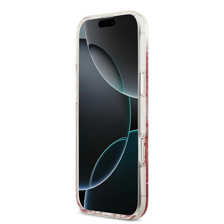 Apple iPhone 17 Air Kılıf Guess Orjinal Lisanslı M-safe Şarj Özellikli Transparan Resin Bottom Kapak