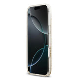 Apple iPhone 17 Air Kılıf Guess Orjinal Lisanslı M-safe Şarj Özellikli Transparan Resin Bottom Kapak