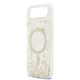 Apple iPhone 17 Air Kılıf Guess Orjinal Lisanslı M-safe Şarj Özellikli Transparan Resin Bottom Kapak