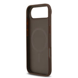 Apple iPhone 17 Air Kılıf Guess Orjinal Lisanslı M-safe Şarj Özellikli Yazı Logolu Circle Classic Kapak