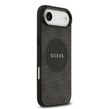 Apple iPhone 17 Air Kılıf Guess Orjinal Lisanslı M-safe Şarj Özellikli Yazı Logolu Circle Classic Kapak