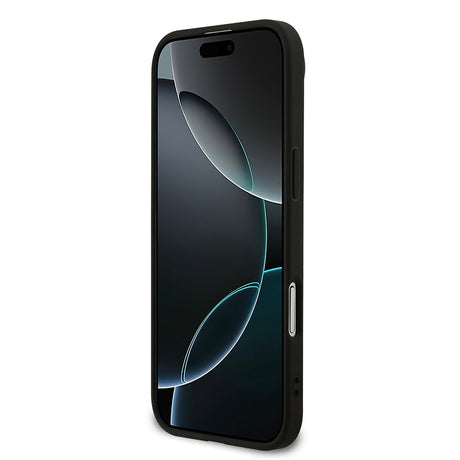 Apple iPhone 17 Air Kılıf Guess Orjinal Lisanslı M-safe Şarj Özellikli Yazı Logolu PU Deri Kapak