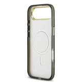 Apple iPhone 17 Air Kılıf Guess Orjinal Lisanslı M-safe Şarj Özellikli Yazı Logolu Python Desenli Kapak