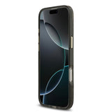 Apple iPhone 17 Air Kılıf Guess Orjinal Lisanslı M-safe Şarj Özellikli Yazı Logolu Python Desenli Kapak
