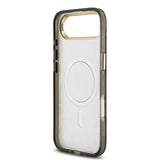 Apple iPhone 17 Air Kılıf Guess Orjinal Lisanslı M-safe Şarj Özellikli Yazı Logolu Python Desenli Kapak