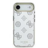 Apple iPhone 17 Air Kılıf Guess Orjinal Lisanslı Metal Kamera Çerçeveli Simli Aynalı Kapak