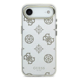 Apple iPhone 17 Air Kılıf Guess Orjinal Lisanslı Metal Kamera Çerçeveli Simli Aynalı Kapak