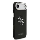Apple iPhone 17 Air Kılıf Guess Orjinal Lisanslı PU Deri 4G Büyük Metal Logo Dizaynlı Kapak