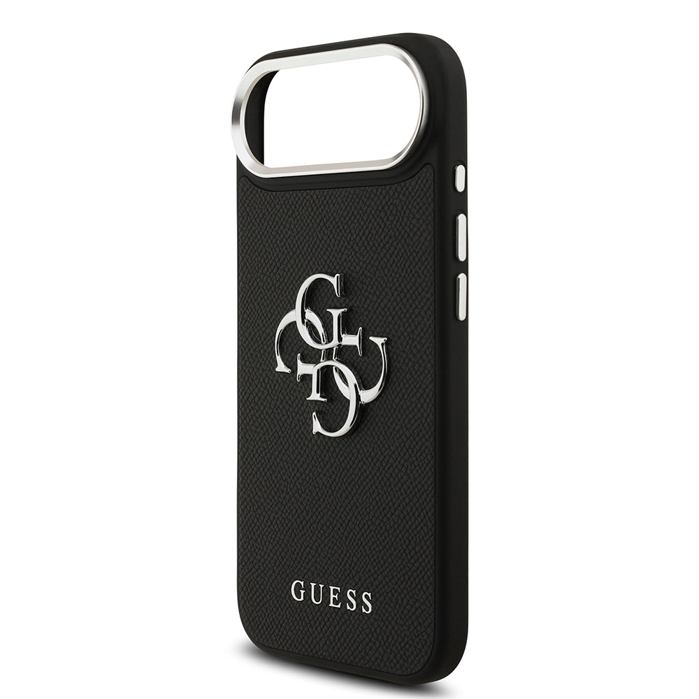 Apple iPhone 17 Air Kılıf Guess Orjinal Lisanslı PU Deri 4G Büyük Metal Logo Dizaynlı Kapak