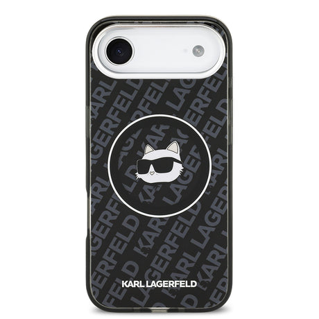 Apple iPhone 17 Air Kılıf Karl Lagerfeld Orjinal Lisanslı IML Baskılı Choupette Heads Kapak
