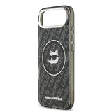 Apple iPhone 17 Air Kılıf Karl Lagerfeld Orjinal Lisanslı IML Baskılı Choupette Heads Kapak