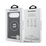 Apple iPhone 17 Air Kılıf Karl Lagerfeld Orjinal Lisanslı IML Baskılı Choupette Heads Kapak