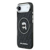 Apple iPhone 17 Air Kılıf Karl Lagerfeld Orjinal Lisanslı IML Baskılı KL Heads Kapak