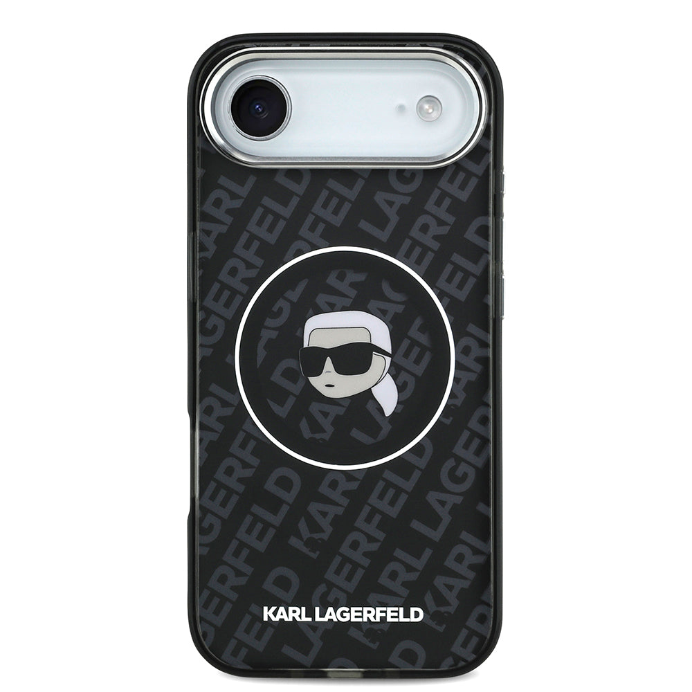 Apple iPhone 17 Air Kılıf Karl Lagerfeld Orjinal Lisanslı IML Baskılı KL Heads Kapak