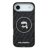 Apple iPhone 17 Air Kılıf Karl Lagerfeld Orjinal Lisanslı IML Baskılı KL Heads Kapak