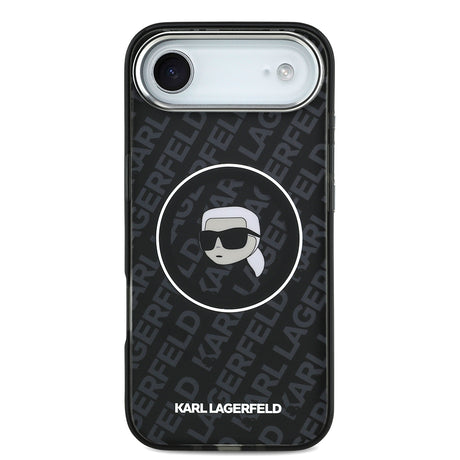 Apple iPhone 17 Air Kılıf Karl Lagerfeld Orjinal Lisanslı IML Baskılı KL Heads Kapak