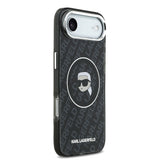 Apple iPhone 17 Air Kılıf Karl Lagerfeld Orjinal Lisanslı IML Baskılı KL Heads Kapak