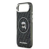 Apple iPhone 17 Air Kılıf Karl Lagerfeld Orjinal Lisanslı IML Baskılı KL Heads Kapak