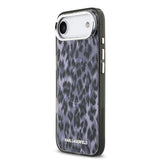 Apple iPhone 17 Air Kılıf Karl Lagerfeld Orjinal Lisanslı M-safe Şarj Özellikli IML Leopar Baskılı Kapak