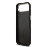 Apple iPhone 17 Air Kılıf Karl Lagerfeld Orjinal Lisanslı M-safe Şarj Özellikli Metal Kamera ve Buton Tasarımlı Choupette PU Deri Kapak