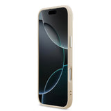 Apple iPhone 17 Air Kılıf Karl Lagerfeld Orjinal Lisanslı M-safe Şarj Özellikli Metal Kamera ve Buton Tasarımlı K&C PU Deri Kapak