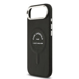 Apple iPhone 17 Air Kılıf Karl Lagerfeld Orjinal Lisanslı M-safe Şarj Özellikli Metal Kamera ve Buton Tasarımlı Paris RSG PU Deri Kapak