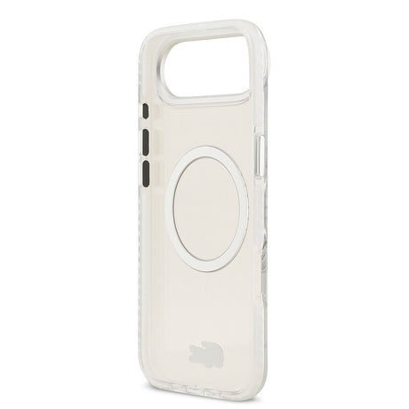 Apple iPhone 17 Air Kılıf Lacoste Orjinal Lisanslı M-safe Şarj Özellikli İkonik Timsah Logolu Buzlu Kapak