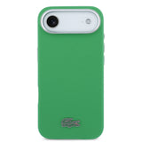Apple iPhone 17 Air Kılıf Lacoste Orjinal Lisanslı M-Safe Şarj Özellikli PVC Pike Desenli Arka Yüzey İkonik Timsah Dokuma Logolu Kapak