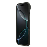 Apple iPhone 17 Air Kılıf Lacoste Orjinal Lisanslı M-safe Şarj Özellikli Standlı PU Deri Karışık Monogram Desenli Kapak