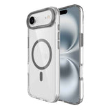 Apple iPhone 17 Air Kılıf M-safe Şarj Özellikli Airbagli Kamera Standlı Zore Azor Kapak