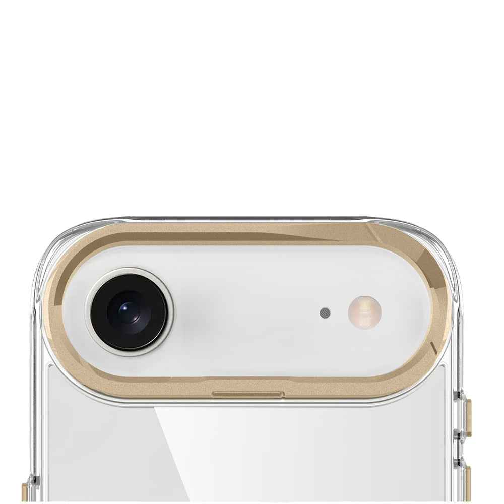 Apple iPhone 17 Air Kılıf M-safe Şarj Özellikli Airbagli Kamera Standlı Zore Azor Kapak