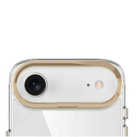 Apple iPhone 17 Air Kılıf M-safe Şarj Özellikli Airbagli Kamera Standlı Zore Azor Kapak