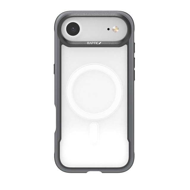 Apple iPhone 17 Air Kılıf M-safe Şarj Özellikli Airbagli Raptic Shield Serisi Şeffaf Arka Yüzey Kapak