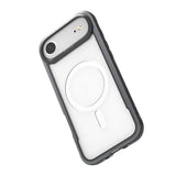 Apple iPhone 17 Air Kılıf M-safe Şarj Özellikli Airbagli Raptic Shield Serisi Şeffaf Arka Yüzey Kapak
