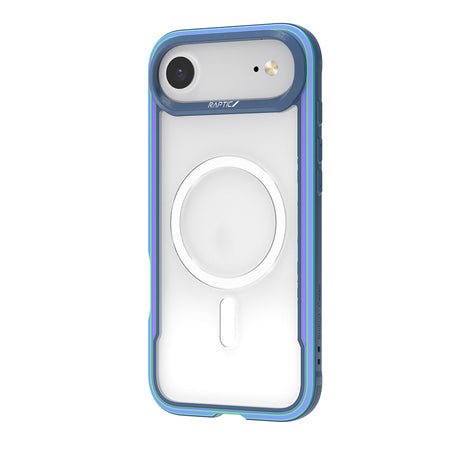 Apple iPhone 17 Air Kılıf M-safe Şarj Özellikli Airbagli Raptic Shield Serisi Şeffaf Arka Yüzey Kapak