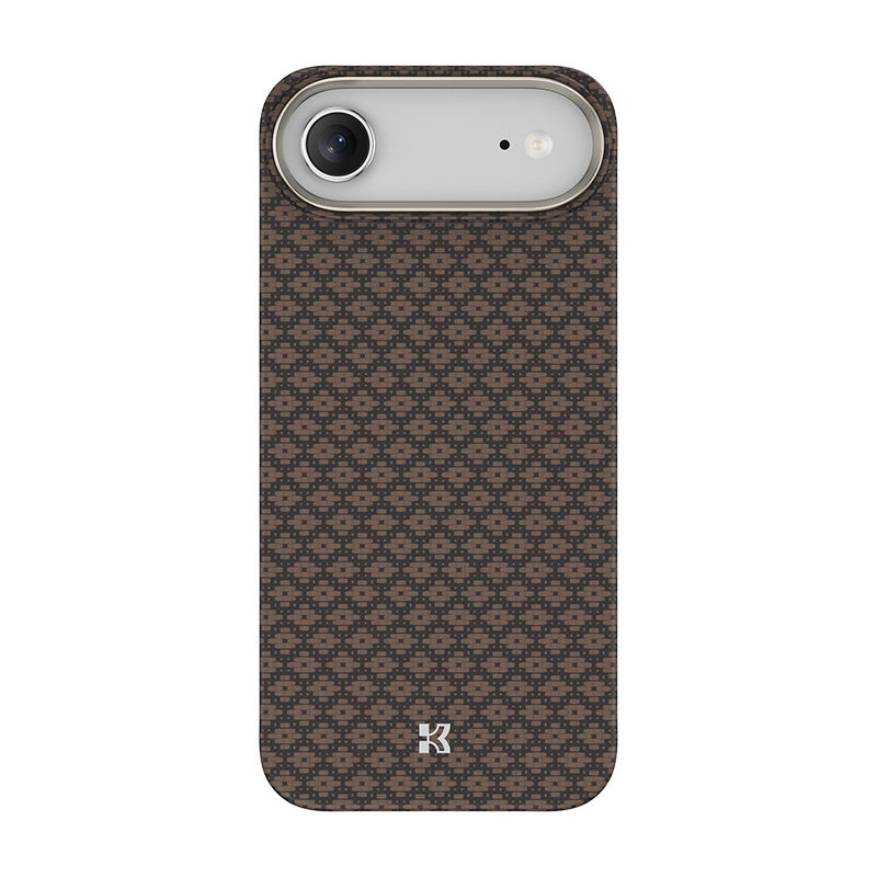 Apple iPhone 17 Air Kılıf M-Safe Şarj Özellikli Benks ArmorAir ArmorGrid Serisi Kevlar Kapak