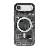 Apple iPhone 17 Air Kılıf M-safe Şarj Özellikli Kamera Denetim Butonlu Youngkit Technology Serisi Kapak