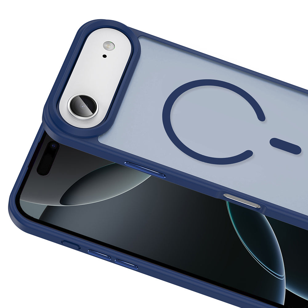 Apple iPhone 17 Air Kılıf M-safe Şarj Özellikli Mat Arka Yüzey Zore Sio Kapak